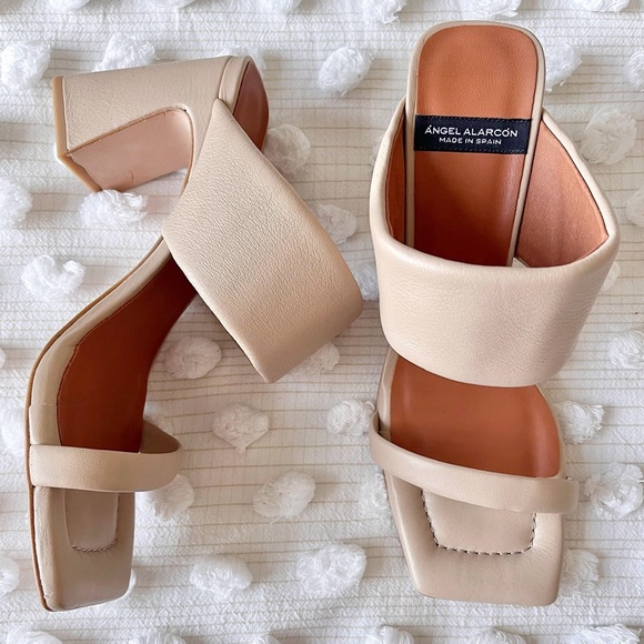 Anthropologie Shoes - Anthropologie Angel Alarcón Slide Sandal Heels
